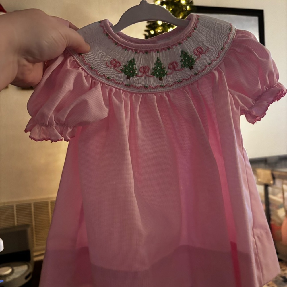 Charming Pink Embroidered Kids Blouse